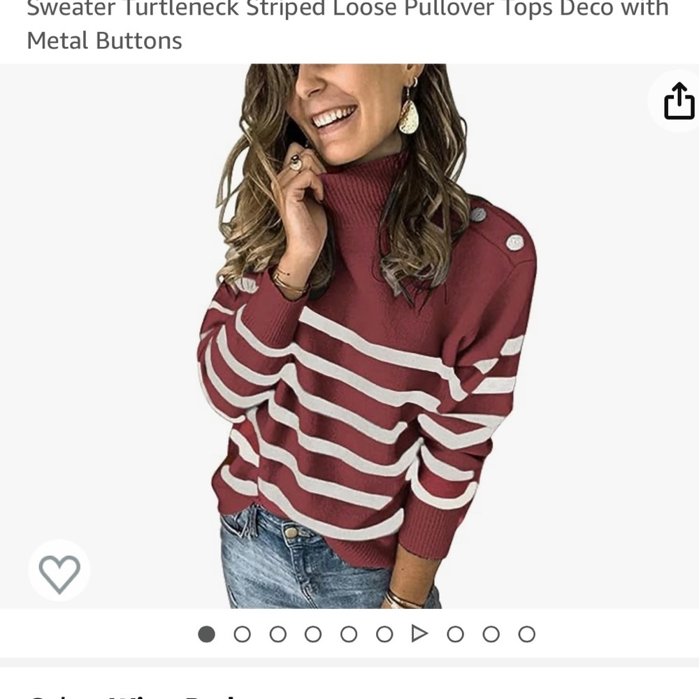 Oversized sweater size Small